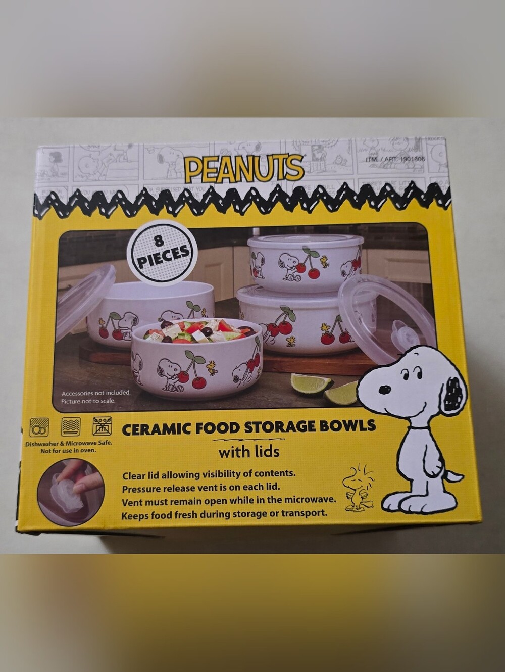 Decorated Food Storage Containers